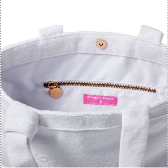 Stoney Clover x Target White terrycloth tote - Picture 4 of 7
